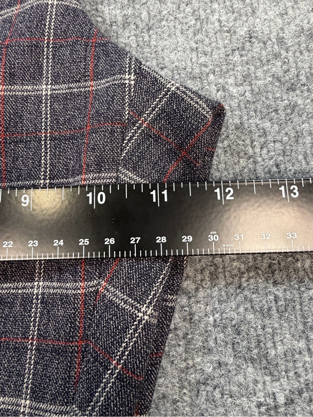 Express Glen Plaid Ankle High Rise Slim Trouser Pants | Career Office Y2K | 8R - Picture 14 of 16